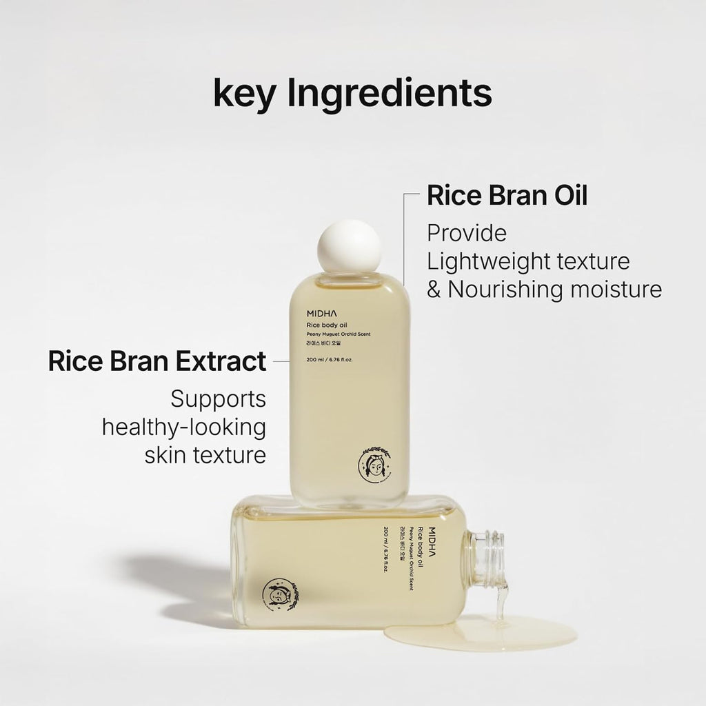 MIDHA RICE BODY OIL