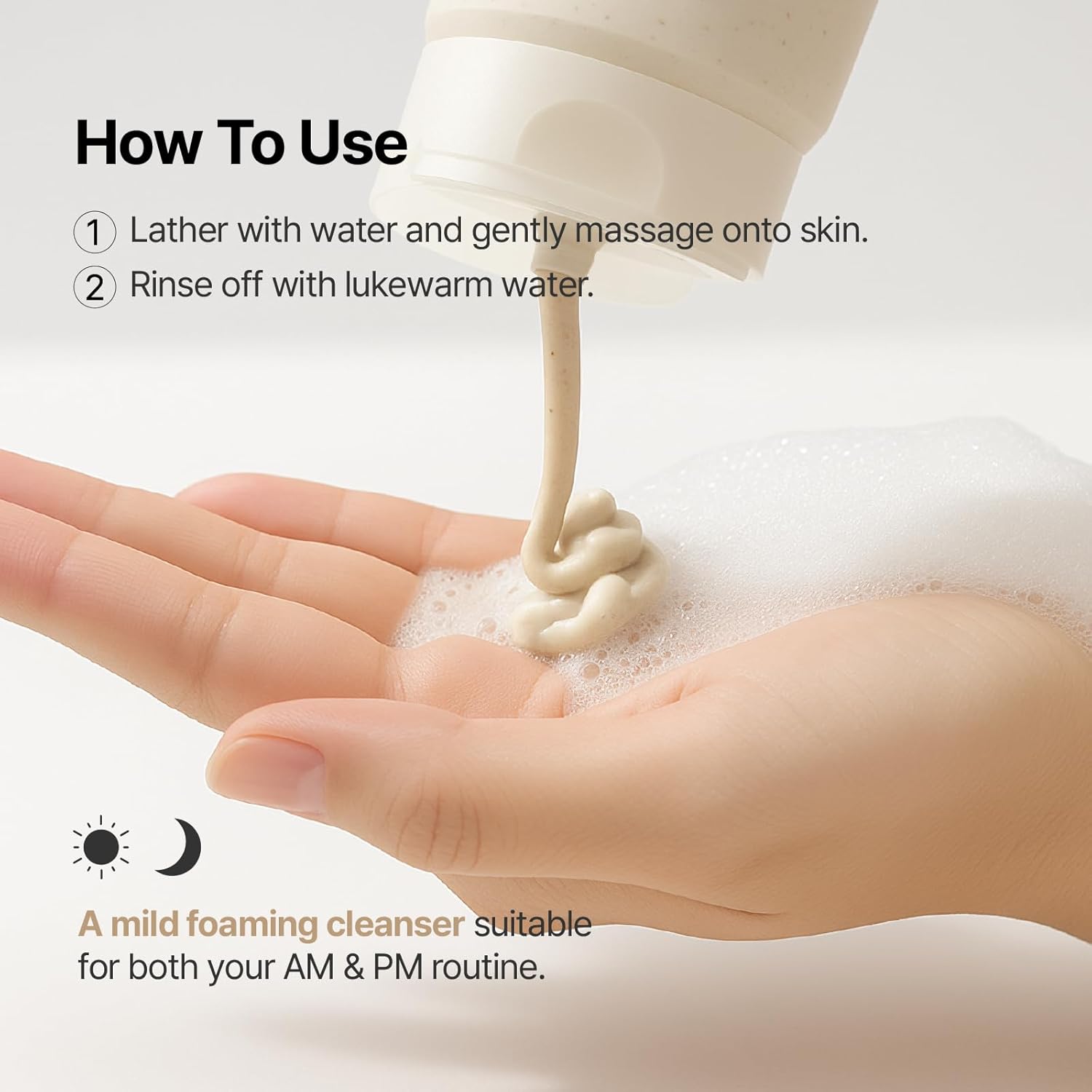 MIDHA RICE BRAN SCRUB FOAM