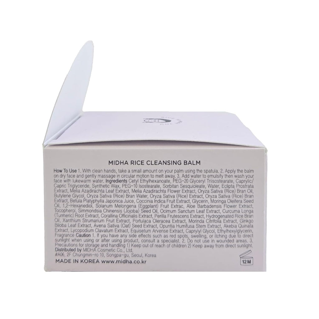 MIDHA Rice Cleansing Balm
