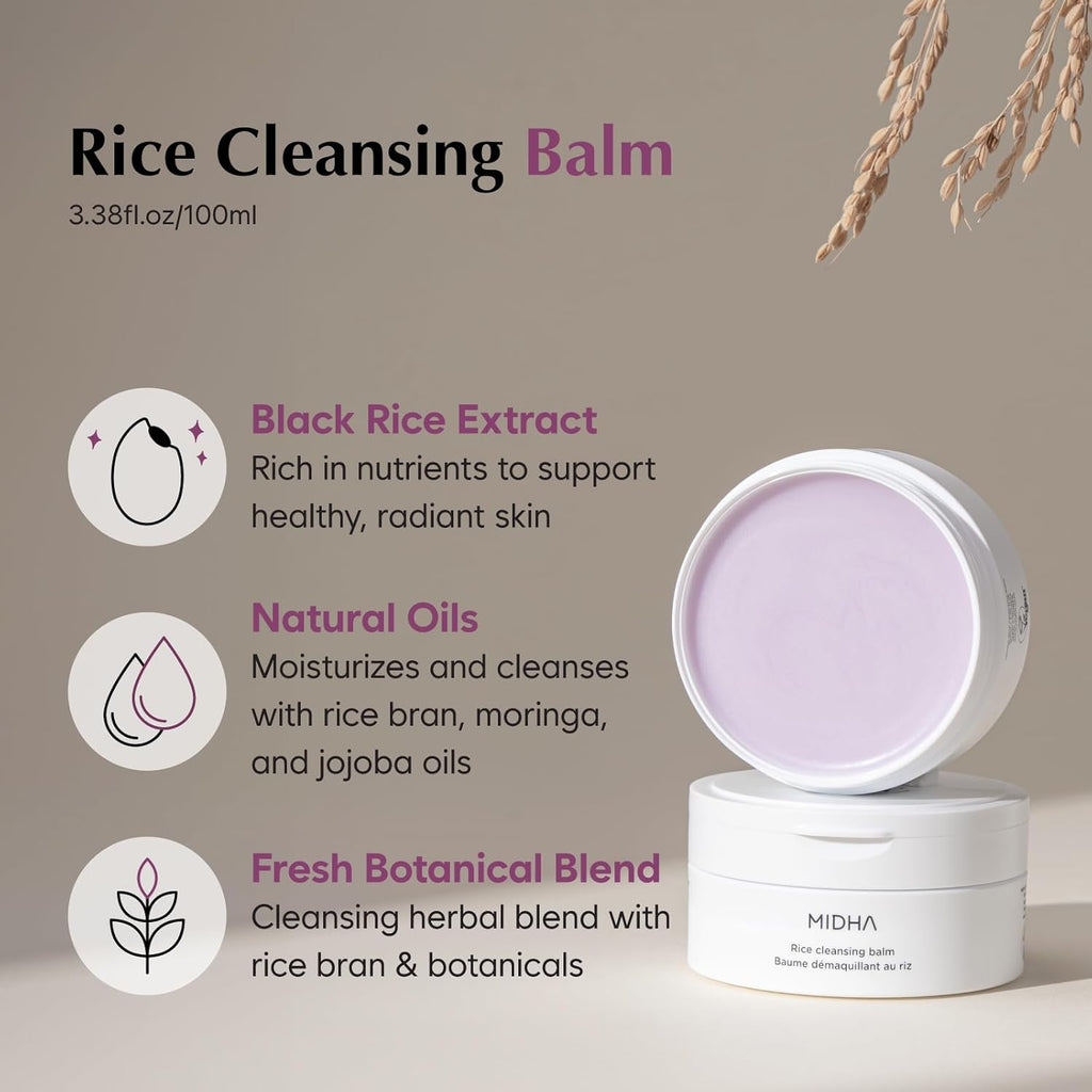 MIDHA Rice Cleansing Balm