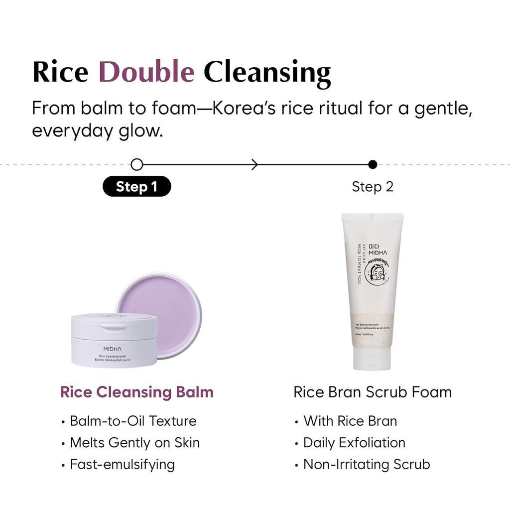 MIDHA Rice Cleansing Balm