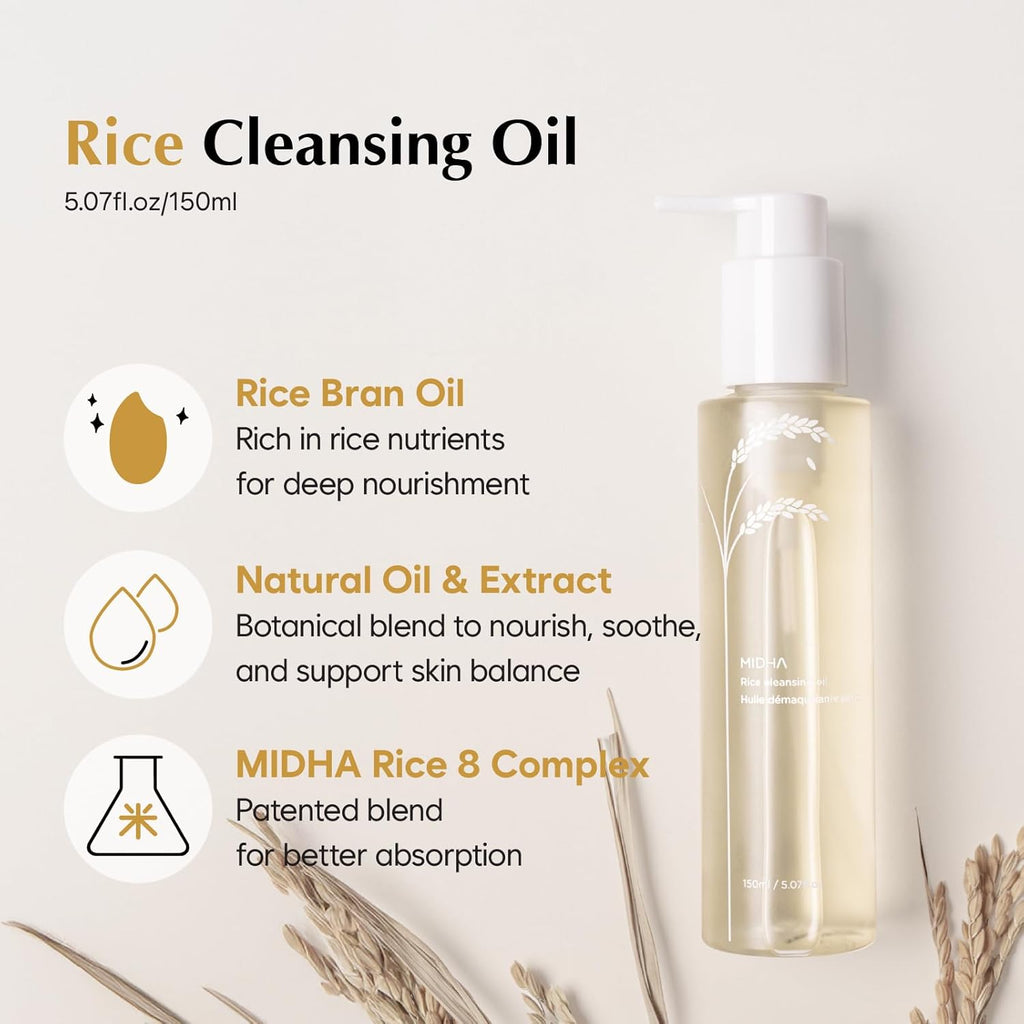 MIDHA RICE CLEANSING OIL