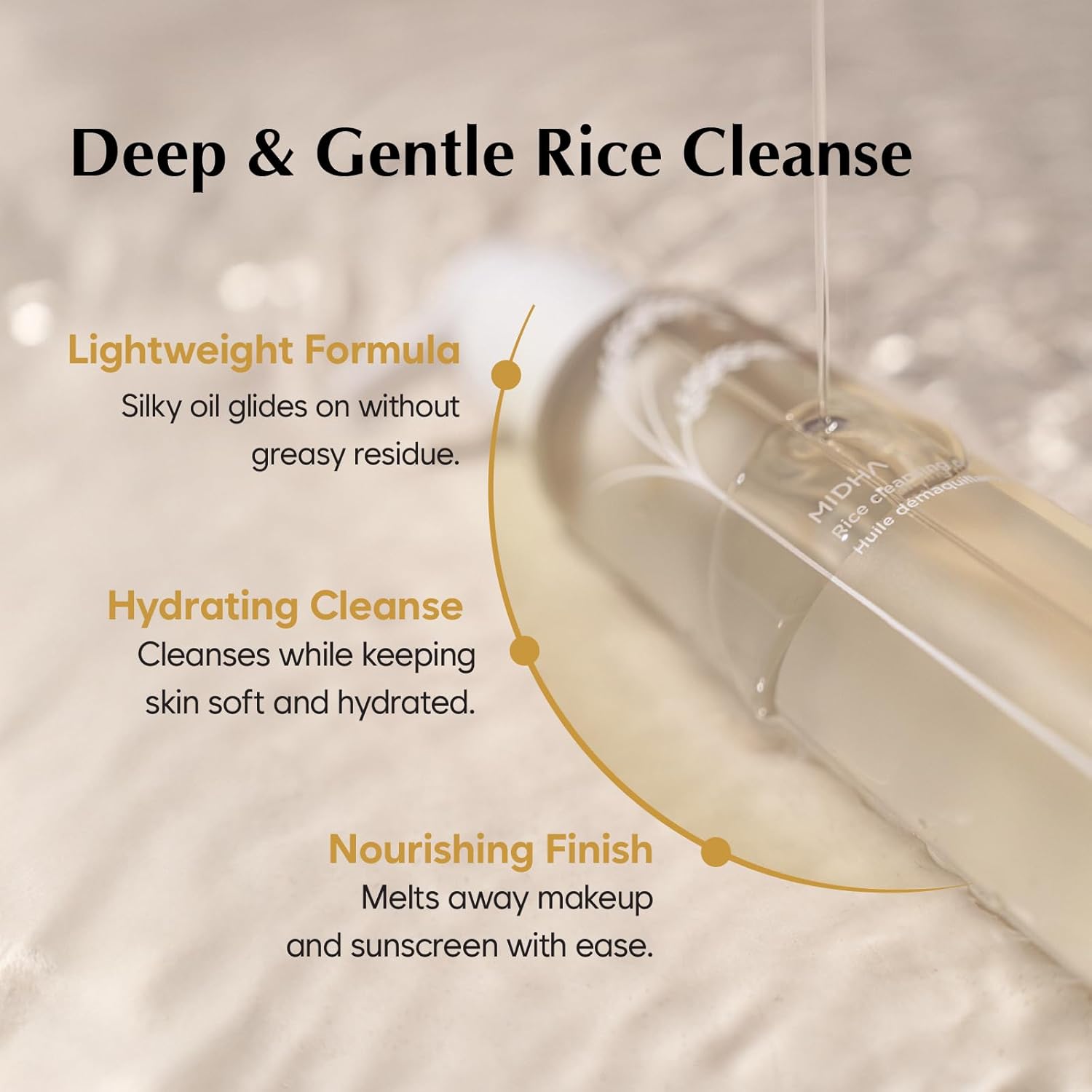 MIDHA RICE CLEANSING OIL