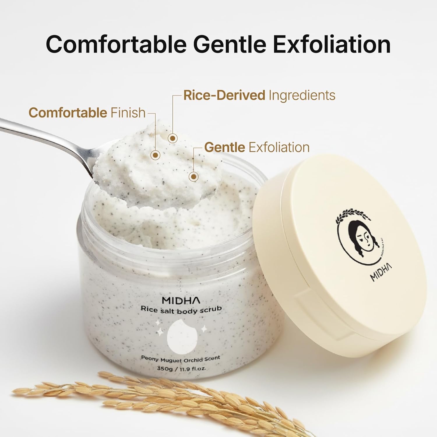 MIDHA RICE SALT BODY SCRUB