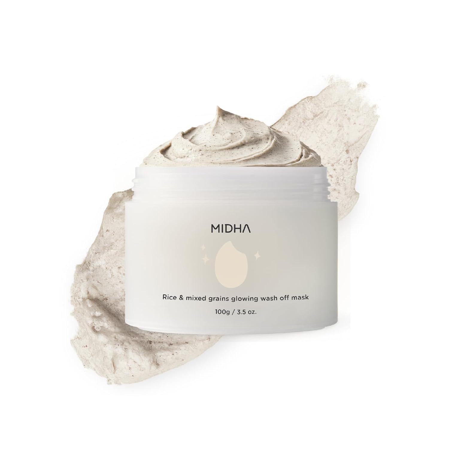 MIDHA RICE & MIXED GRAINS GLOWING WASHOFF MASK