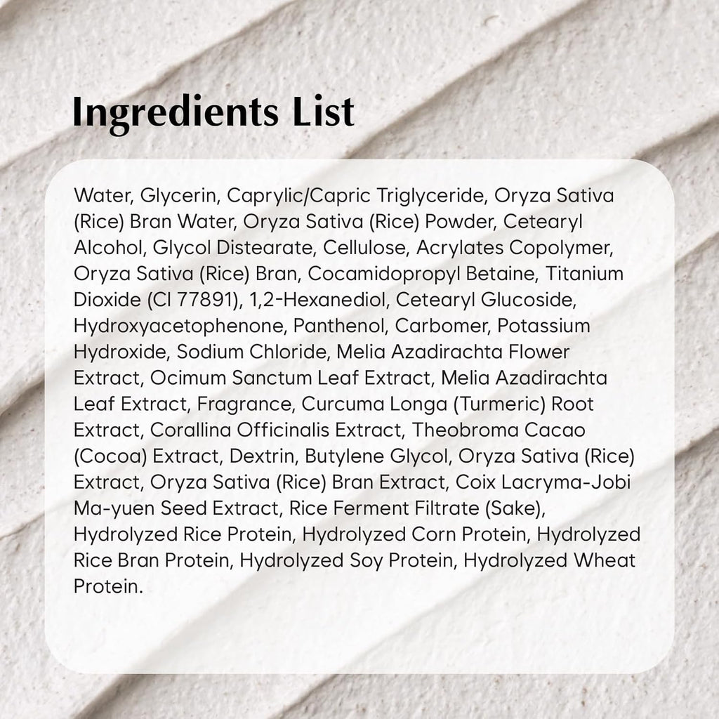 MIDHA RICE & MIXED GRAINS GLOWING WASHOFF MASK