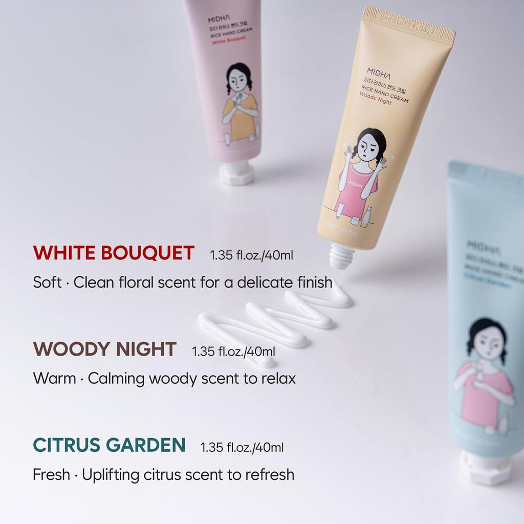 MIDHA Rice Hand Cream Set