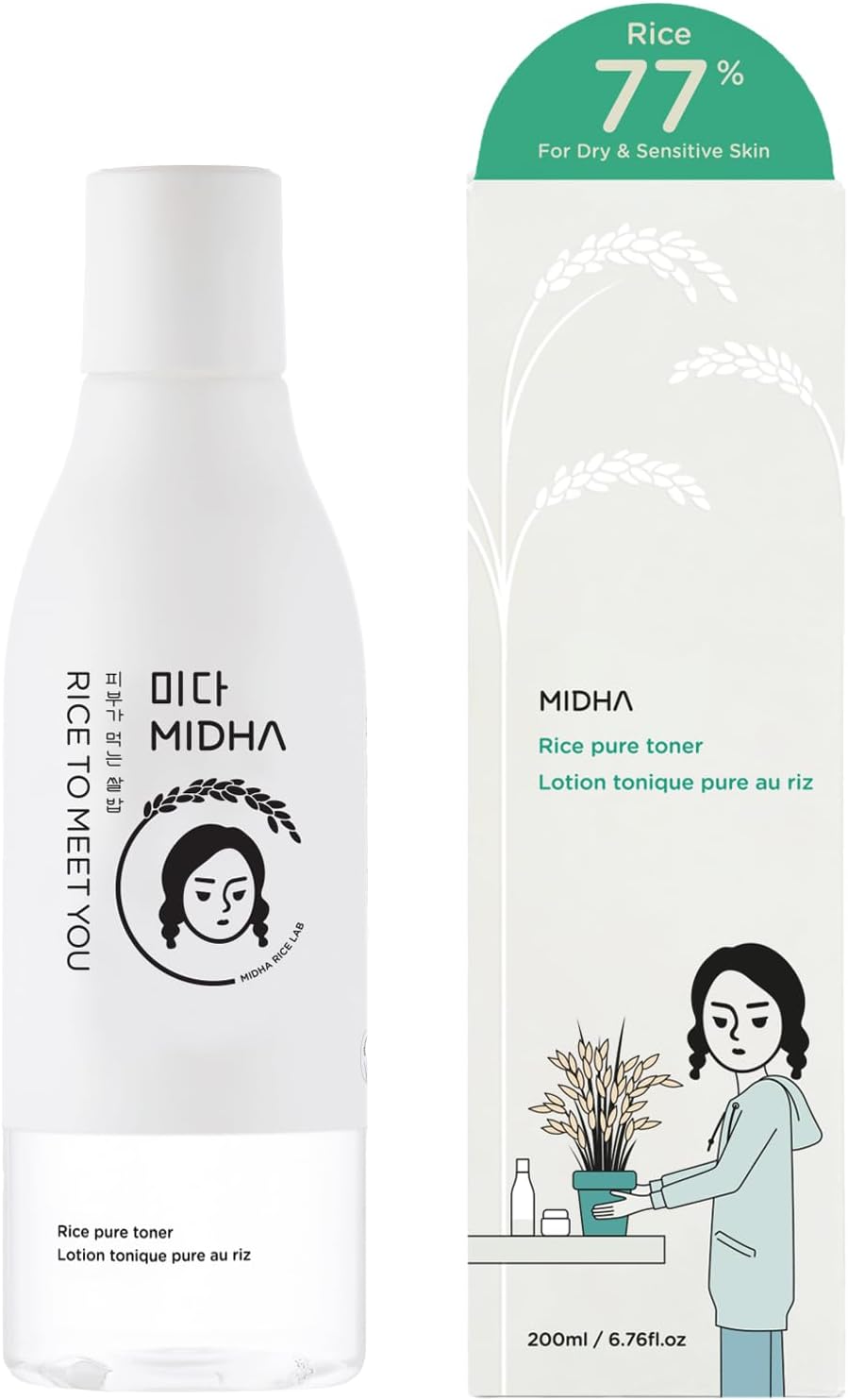 MIDHA Rice Pure Toner