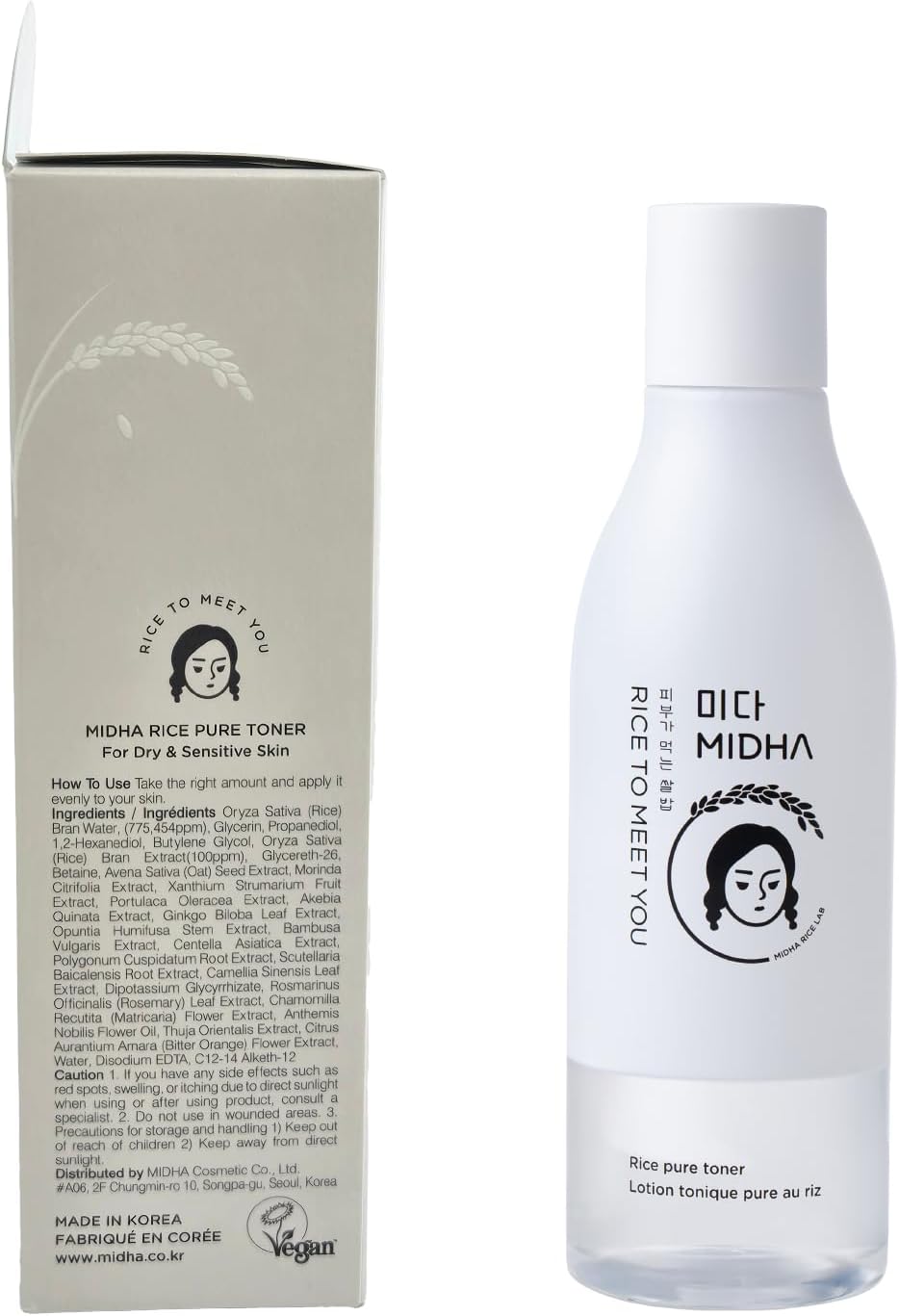 MIDHA Rice Pure Toner